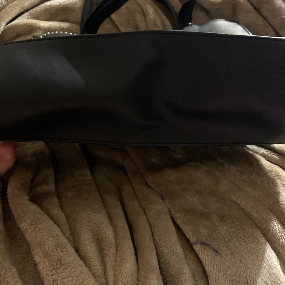 Jessica Simpson Black Leather purse with L/Bow. New - Picture 5 of 12